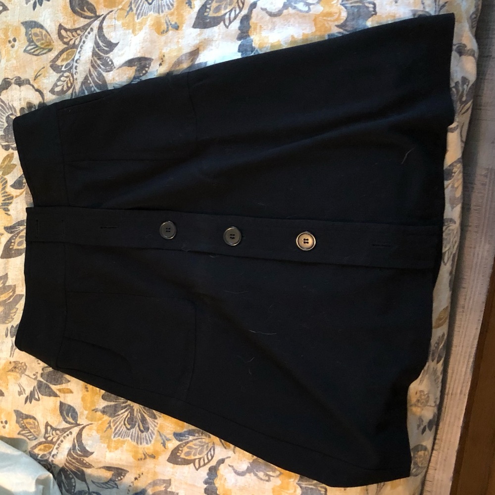 Button Up Pencil Skirt